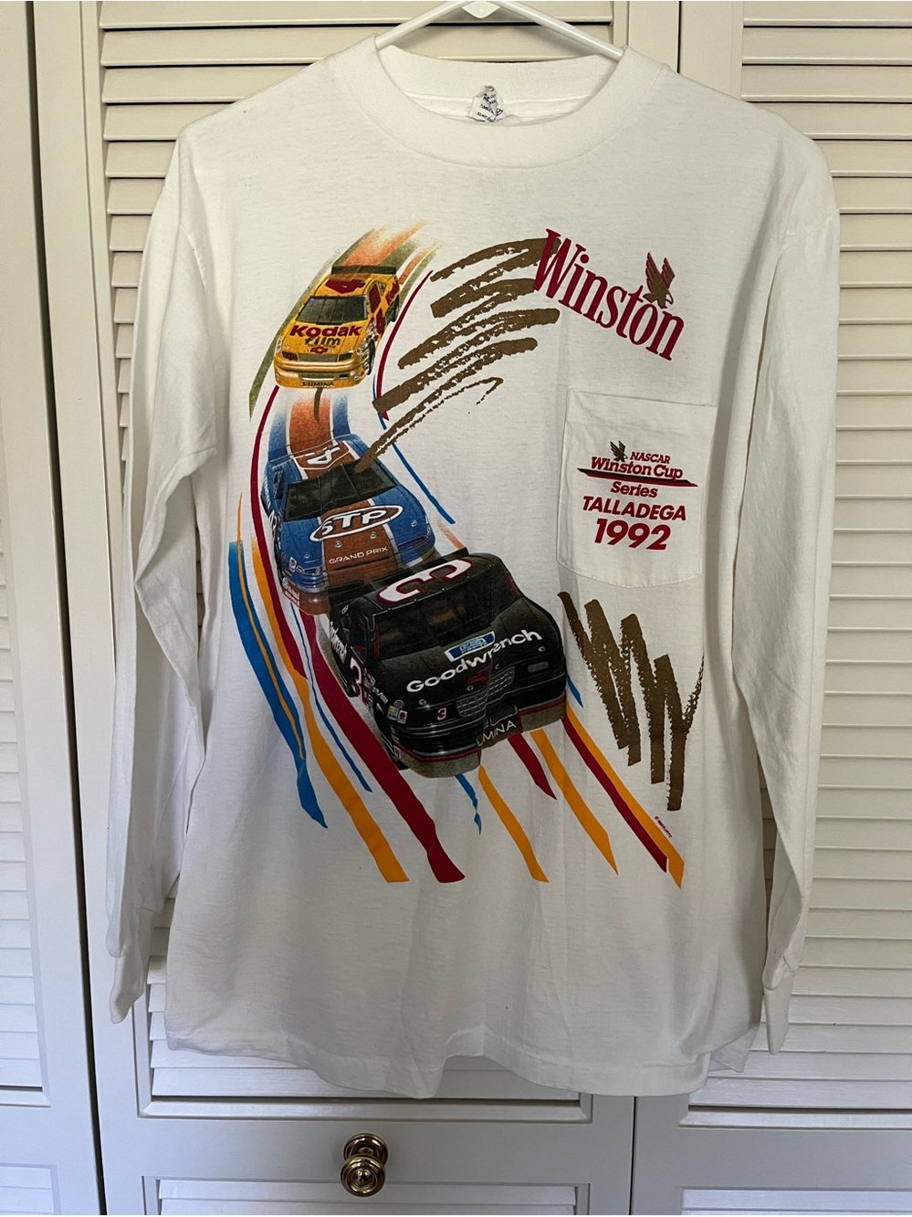 NASCAR long sleeve shirt 1992